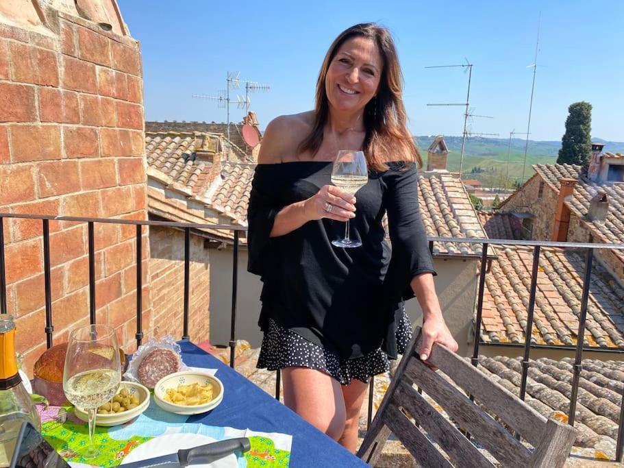 Brunhouse Villa San Quirico d'Orcia Bagian luar foto